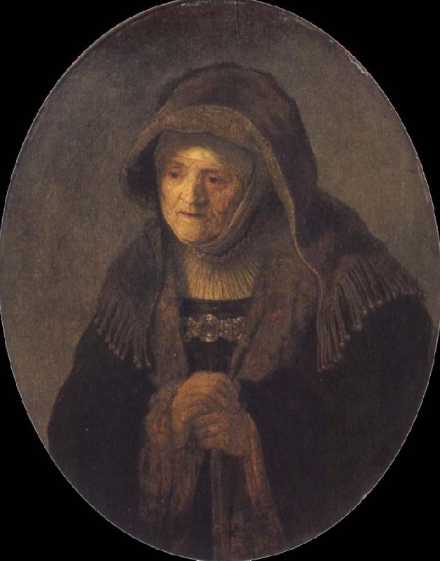 REMBRANDT Harmenszoon van Rijn The artist-s mother as the prophetess Hannah